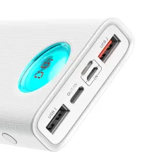 УМБ Baseus Amblight 20000mAh 18W з технологією QC3.0 + PD3.0 Білий