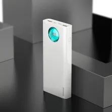 УМБ Baseus Amblight 20000mAh 18W з технологією QC3.0 + PD3.0 Білий
