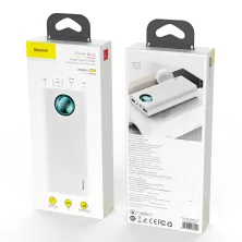 УМБ Baseus Amblight 20000mAh 18W з технологією QC3.0 + PD3.0 Білий