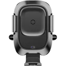Беспроводное автомобильное зарядное устройство Baseus Smart Vehicle Bracket с технологией Qi 10W Черное