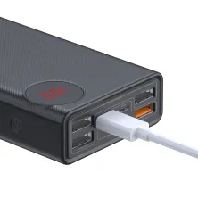 УМБ Baseus Mulight 30000mAh 33W з технологією QC3.0 + PD3.0 Чорний