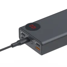 УМБ Baseus Mulight 30000mAh 33W з технологією QC3.0 + PD3.0 Чорний