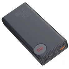 УМБ Baseus Mulight 30000mAh 33W з технологією QC3.0 + PD3.0 Чорний