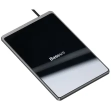 Бездротовий зарядний пристрій Baseus Card Ultra-thin з технологією Qi 15W MAX Чорний