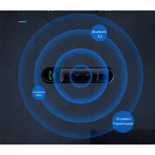 Bluetooth AUX аудиоадаптер Baseus AUX MP3 WAV авто адаптер ресивер магнитолы Черный