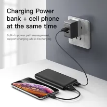 УМБ Baseus Mini Q 20000mAh 15W 3A з технологією PD Чорний