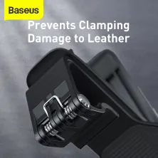 Автодержатель для телефона Baseus Big Mouth Pro Car на приборную панель Серебристый