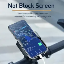Мото-вело тримач для смартфона Baseus Armor Motorcycle Holder Чорний