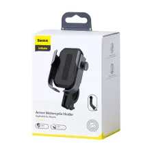 Мото-вело тримач для смартфона Baseus Armor Motorcycle Holder Чорний