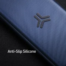 УМБ Baseus S10 1in2 Bracket 10000mAh 18W QC3.0 PD з Бездротовий зарядкою Qi 10W Синій