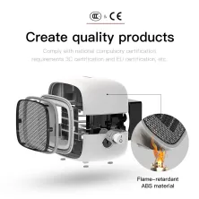 Тепловентилятор Baseus Warm Little White Fan Heater 500W Білий