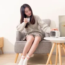 Тепловентилятор Baseus Warm Little White Fan Heater 500W Білий