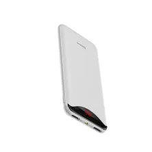 УМБ Baseus Gentleman 10000mAh 2.1А с LED дисплеем Белый