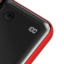 УМБ Baseus Mini S 10000mAh 15W 3A з технологією QC3.0 + PD3.0 і iP кабелем Червоний