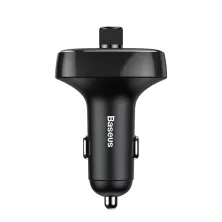 Автомобильное зарядное устройство Baseus T-Typed MP3 Car Charger S-09 2USB 3.4A Черный
