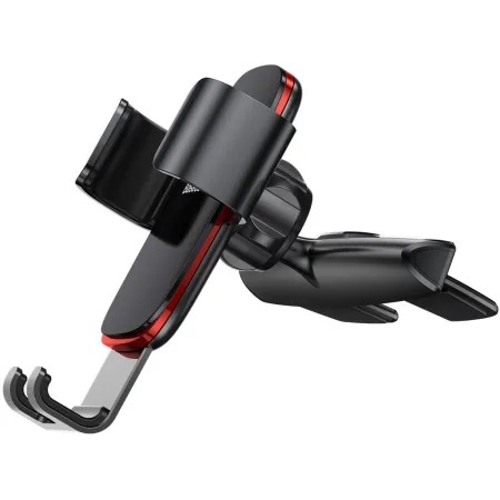 Автотримач для телефону Baseus Metal Age Gravity в CD слот Чорний