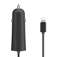 Автомобильное зарядное устройство Baseus Energy Station 2USB + Кабель Lightning 1м 5.5A Черный