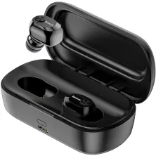 Бездротові TWS Bluetooth навушники Baseus Encok W01 Чорний