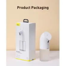 Сенсорний дозатор для пінного мила Baseus MiniPeng 300 мл Білий