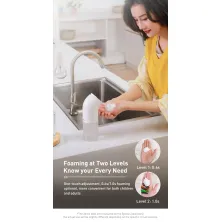 Сенсорний дозатор для пінного мила Baseus MiniPeng 300 мл Білий