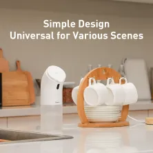 Сенсорний дозатор для пінного мила Baseus MiniPeng 300 мл Білий