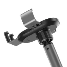 Автотримач для телефону Baseus Simplism Gravity на торпедо Сріблястий