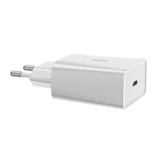 Сетевое зарядное устройство Baseus Speed Mini QC Single PD3.0 18W Type-C 3A Белый