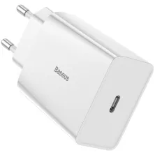 Сетевое зарядное устройство Baseus Speed Mini QC Single PD3.0 18W Type-C 3A Белый