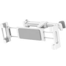 Автотримач на підголівник Baseus Back Seat Car Mount для телефону або планшета Білий