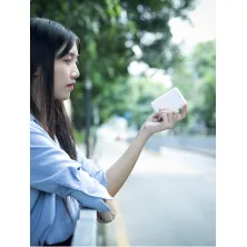 УМБ Baseus Mini S Digital Display 10000mAh 15W з технологією PD Білий