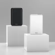 УМБ Baseus Mini S Digital Display 10000mAh 15W з технологією PD Білий