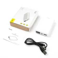 УМБ Baseus Mini S Digital Display 10000mAh 15W з технологією PD Білий