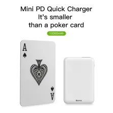 УМБ Baseus Mini S Digital Display 10000mAh 15W з технологією PD Білий