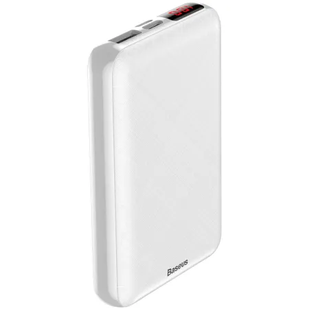 УМБ Baseus Mini S Digital Display 10000mAh 15W з технологією PD Білий