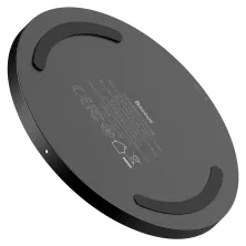 Бездротовий зарядний пристрій Baseus Simple Magnetic з технологією Qi 15W 2A Прозорий