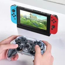 Бездротовий геймпад Baseus Motion Sensing Vibrating SW Gamepad Прозорий