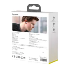 Бездротові Bluetooth навушники Baseus Encok TWS WM01 Plus з дисплеєм Білий