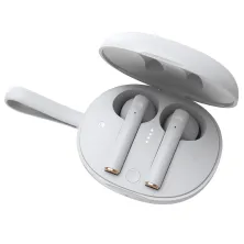 Беспроводные Bluetooth наушники Baseus Encok TWS W05 с функцией беспроводной зарядки Qi Белый