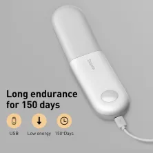 Ночной светильник Baseus Sunshine Aisle с датчиком движения и встроенным акуумулятором 500 mAh Теплый свет (4000K)