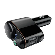 Автомобильное зарядное устройство Baseus Locomotive MP3 Car Charger 2USB 3.4A Черный