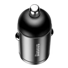 Автомобільний зарядний пристрій Baseus Tiny Star Mini QC 3.0 30W USB 5A Сірий