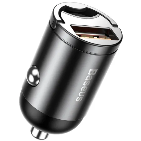 Автомобільний зарядний пристрій Baseus Tiny Star Mini QC 3.0 30W USB 5A Сірий