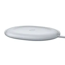 Бездротовий зарядний пристрій Baseus Jelly з технологією Qi 15W 2A MAX Білий
