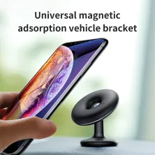 Автотримач для телефону магнітний Baseus Star Ring Magnetic Car Bracket Чорний