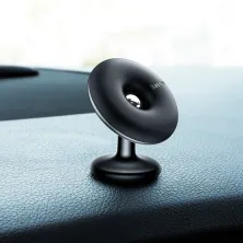 Автотримач для телефону магнітний Baseus Star Ring Magnetic Car Bracket Чорний