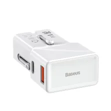 Мережевий зарядний пристрій Baseus Universal Conversion PPS QC3.0 + PD3.0 18W USB + Type-C 3A Універсальне Білий