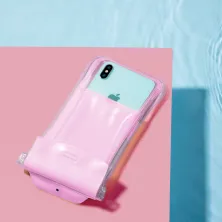 Водонепроницаемый чехол Baseus Safe Airbag Waterproof Case Pink