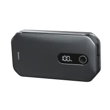 Пускозарядное устройство Бустер Baseus Car Jamp Starter Super Energy Pro 3in1 12V 12000mAh с функцией Павербанка 5V/3A и LED фонарика Черный