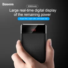 УМБ Baseus Mini Cu Display 10000mAh 2.1А Чорний