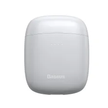 Бездротові Bluetooth навушники Baseus Encok TWS W04 Pro з функцією бездротової зарядки Qi Білий